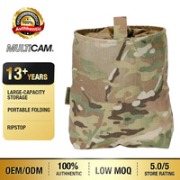 Pochette tactique MOLLE en nylon Multicam 500D, pochette de rangement pour magazines, pochette de recyclage EDC pour le terrain extérieur
