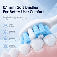 Brosse à dents sonique Luxsmile OEM personnalisée, professionnelle, électrique, puissante, rechargeable, blanchissante, pour éliminer la plaque dentaire