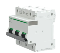 Disjoncteur Schneider 3 pôles C80A à haute capacité de coupure pour circuits commerciaux et industriels