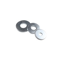 WXSNY 3/8" Low Carbon Steel Hot Dip Galvanized Wide Type USS Flat Washer