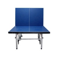 Tables de tennis de table pliables 15-18-25 mm, intérieur/extérieur, professionnelles, ping-pong, roues mobiles, verrouillage, entraînement, table de ping-pong