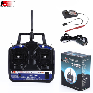 Flysky FS-CT6B <span class=keywords><strong>2.4G</strong></span> 6-kênh AFHDS <span class=keywords><strong>Transmitter</strong></span> với FS-R6B Receiver cho rc <span class=keywords><strong>Quadcopter</strong></span> multirotor bay không người lái máy bay - Product Image 2
