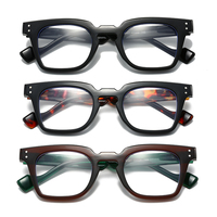 XB8067 1pc PC Frame Full-rim Squared Glass Lens Presbyopia Fashion Male Female Unisex Reading Glasses