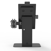 Hotel Desktop Selbstbedienungs-Kiosk Android POS-Zahlungs-Touchscreen Selbstbedienungs-Kiosk mit Pass-Scanner und Kartenausgabe IPS LCD