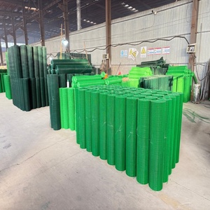 <span class=keywords><strong>Rouleau</strong></span> de <span class=keywords><strong>grillage</strong></span> soudé en acier galvanisé recouvert de PVC <span class=keywords><strong>noir</strong></span> élégant, longueur 30m, maille carrée 12,7mm, largeur 1,2m, pour usage agricole, découpe - Product Image 2
