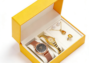 Boîte de rangement rectangulaire de protection pour montres, colliers et bagues – Coffret cadeau pour bijoux et montres – Offre spéciale - Product Image 2