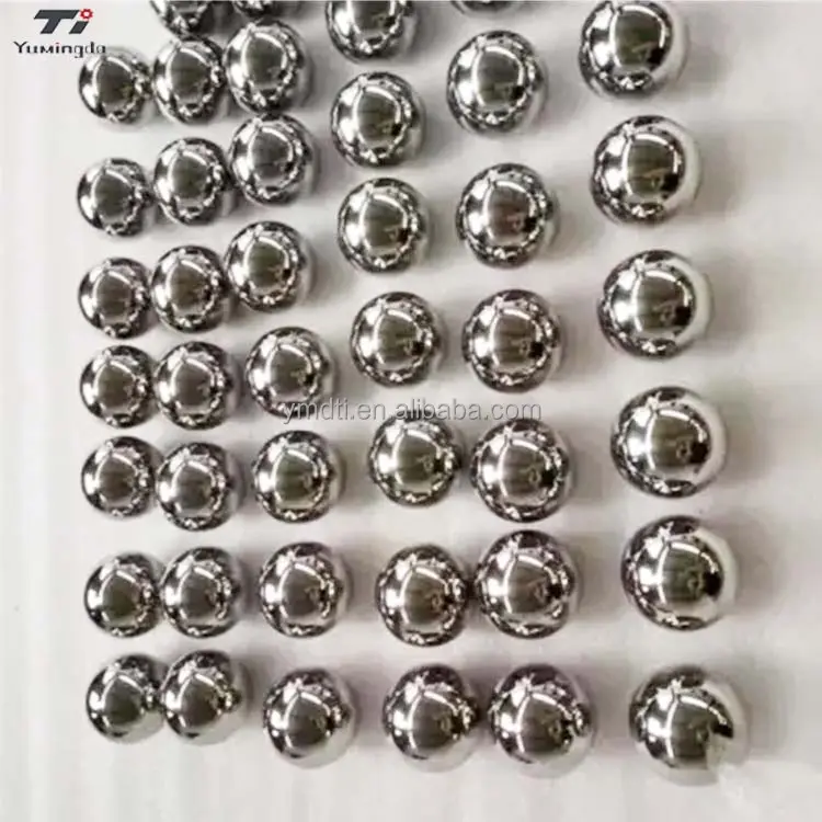 Factory wholesale price Gr2 Gr5 Titanium alloy ball Titanium beads