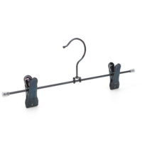 MAOS cintre couleur or 11.8 pouces couleur or vente chaude, clips métalliques cintre à linge avec clips en acier