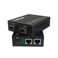 Commutateur de réseau intelligent TiNCAM 2 * SFP + 2 * RJ45 convertisseur de média fibre Gigabit SFP Bidi émetteurs-récepteurs