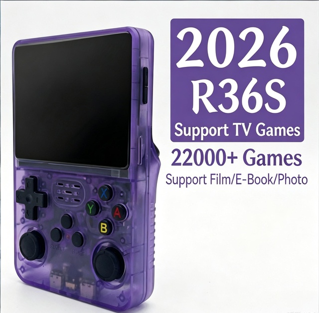 C Retro R36S HD Handheld Video Game Console 20000 Game Support TV Video Game Player Handheld Game Player Handheld Gaming Console