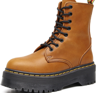 Bottes à plateforme à enfiler OEM ODM avec un design élégant rehaussant la taille, adaptées à un usage quotidien décontracté