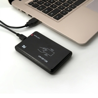 Lecteur de cartes RFID/NFC intelligent à interface USB longue portée 125 kHz/13,56 MHz en gros
