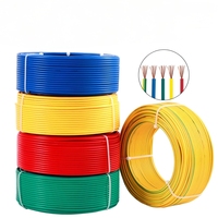 THW BVR H05V-R H07V-R PVC isolé fils flexibles câbles électriques pour la maison câblage bas prix fabricant de câbles électriques VDE