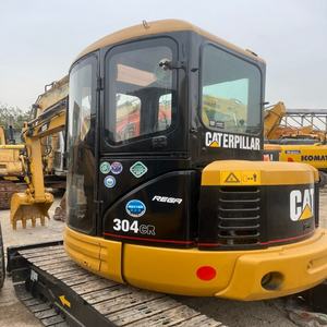 Mini-excavatrice Caterpillar 304CR d'occasion de 4 tonnes avec boîte de vitesses PLC, roulement et moteur fiable à vendre - Product Image 6