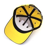 Sombrero de camionero con logotipo bordado de NY de 5 paneles personalizado, gorras de béisbol a rayas, gorras de béisbol para hombres, deportes al aire libre