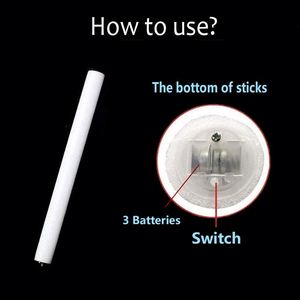 Đám cưới dẫn ánh sáng lên nhấp nháy bên gói dẫn bọt Glow Sticks cho trang trí - Product Image 3