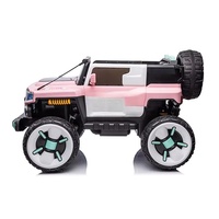 Voiture électrique pour enfants de grande taille, 4 places, avec télécommande 2.4G, en plastique, pour enfants, à conduire