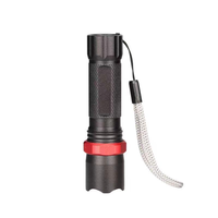 Lampe de poche tactique multifonctionnelle à DEL laser Super Magetic Led Lampe flash rechargeable Lampes de poche d'autodéfense