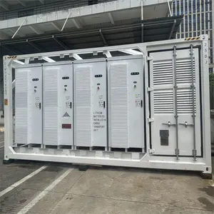 Grande Escala Comercial e Industrial Solar Energy Storage Container 300kwh para 10mwh Container Battery Energy Storage System