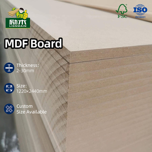 Pannello <span class=keywords><strong>MDF</strong></span> <span class=keywords><strong>Grezzo</strong></span> 18mm 1220x2440mm, Pannello <span class=keywords><strong>MDF</strong></span> Liscio di Grado Mobili, Fibra a Media Densità, Fornitura Diretta dalla Fabbrica - Product Image 1