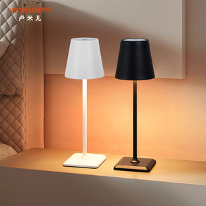<span class=keywords><strong>Poldina</strong></span> Pro stile Hotel Bar ristorante scrivania comodino Touch dimmerabile Cordless ricaricabile a batteria lampade da tavolo <span class=keywords><strong>LED</strong></span> - Product Image 6
