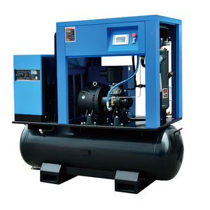 เครื่องอัดอากาศแบบสกรู Mikovs 15kw 22kw 16bar 4-in-1 สำหรับงานตัดเลเซอร์ เสียงเบา โรตารี่ 380v พร้อมถัง<span class=keywords><strong>ลม</strong></span>และเครื่องทำ<span class=keywords><strong>ลม</strong></span>แห้งในตัว - Product Image 1