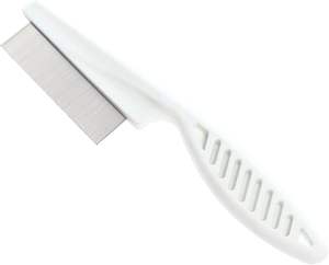 Peigne de toilettage pour animaux de compagnie, peigne doux pour animaux, protection, peigne à haute densité pour chat, chien, toilettage des poils d'animaux, acier inoxydable - Product Image 5