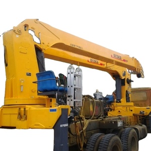 12 طن مقطورة الغابات رافعة تلسكوبية بوم شاحنة رافعة محمولة Grue De Levage رافعة هيدروليكية شاحنة محمولة - Product Image 1