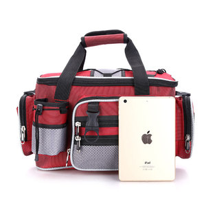 Multi Functional Fishing Waist Bag Nylon Red Green Outdoor Tackle Accessory Unisex <b>Dropshipping</b> Available - Product Image 1