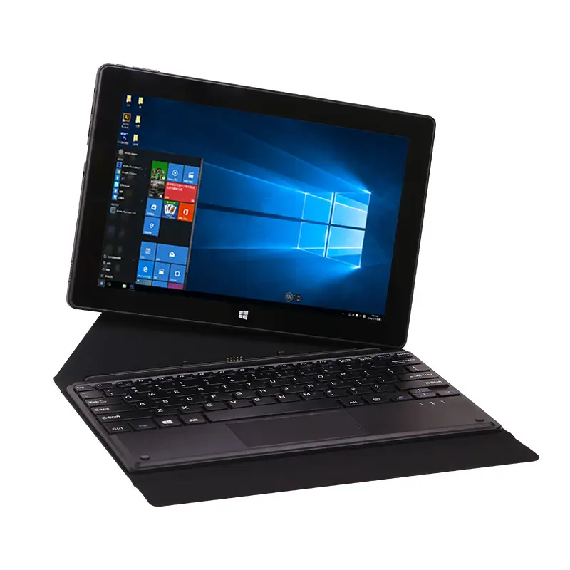 AIWO Tablette Máy Tính Xách Tay Máy Tính Bảng 10 "Windows 2 Trong 1 Màn Hình Cảm Ứng N3350 N3450 N5100 Với Bàn Phím Windows Tablet