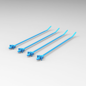 Aircraft Head 3.6x160 Aircraft Pin Tipo Cable Tie Auto-bloqueio Non-return Aircraft Head Strap - Product Image 2