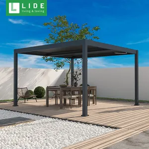 현대적인 디자인 여는 알루미늄 pergola 정원 mots 아치, arbours, pergolas