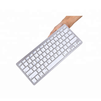 Grosir kualitas tinggi multi-perangkat nirkabel Keyboard Mini untuk Tablet ponsel Laptop ponsel Rablet Pc bt Keyboard