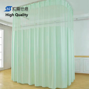 2021 latest design cubicle partition disposable medical mesh curtains hospital ward bed tent - Product Image 5
