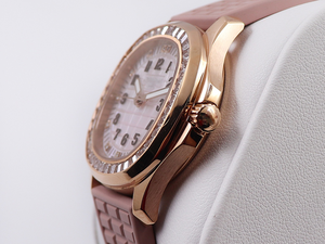 Montre de mode pour femme, mouvement mécanique automatique ajouré exquis, boîtier en acier inoxydable, cadran en cristal saphir, étanche 100 bars - Product Image 5