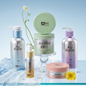 Eco-friendly 250ml Aluminum Shampoo Bottle with Lotion Pump Refillable Metal Cosmetic Packaging Empty Hair Care <b>Container</b> - Product Image 6