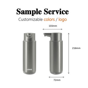 Distributeur de savon automatique à capteur en acier inoxydable 300ML pour cuisine et salle de bain, fournisseur OEM d'origine - Product Image 5