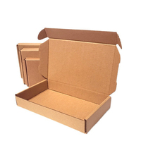 Cajas de Cartón Corrugado Marrón Personalizadas, Laminación Mate, Forro de Esponja, Embalaje Moderno y de Lujo para Protección de Productos, Reciclable