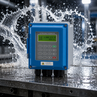 Medidor de Flujo de Agua Ultrasónico No Invasivo Yheng TUF-2000B Dn32-Dn1000, Transductor de Flujo Ultrasónico Modbus DN50~700MM