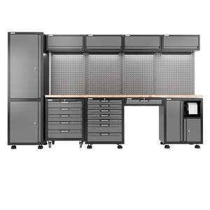 맞춤형 헤비 듀티 스틸 차고 도구 캐비닛 차고 보관 캐비닛 워크 벤치 워크 스테이션 워크샵 도구 상자 롤러 캐비닛 - Product Image 5