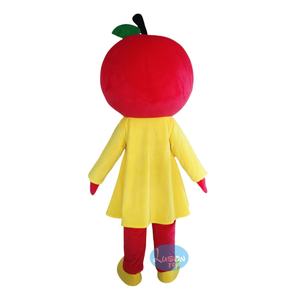 Disfraz <span class=keywords><strong>de</strong></span> Mascota <span class=keywords><strong>de</strong></span> Carnaval <span class=keywords><strong>de</strong></span> <span class=keywords><strong>Anime</strong></span> Red Apple Girl, Personalizado - Product Image 2