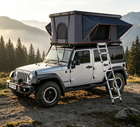Tente de toit pour voiture tout-terrain 4x4 OEM, pour 2-3 personnes, tente de toit rigide de qualité supérieure