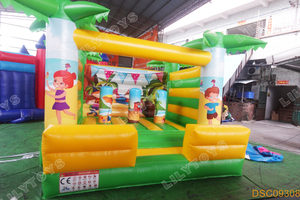 Lilytoys Château gonflable commercial pour enfants, structure de saut en forme d'arbre - Product Image 3