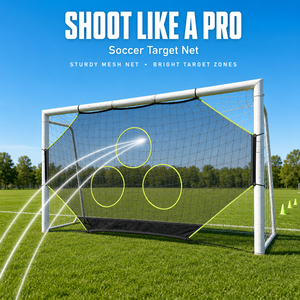 Red <span class=keywords><strong>de</strong></span> Fútbol Plegable y Resistente <span class=keywords><strong>de</strong></span> Poliéster <span class=keywords><strong>para</strong></span> Entrenamiento 5v5, 7v7, 11v11, con Diseño Portátil y Fácil <span class=keywords><strong>de</strong></span> Transportar - Product Image 1