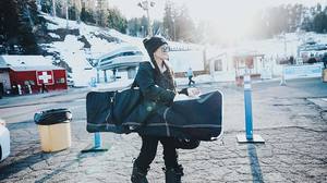 Muestra Gratuita de Bolsa de Snowboard Acolchada Resistente al Agua de Gran Capacidad con Ruedas, Bolsa Deportiva Personalizada para una Sola Tabla de Snowboard para Esquí - Product Image 6