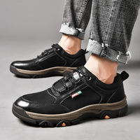 Chaussures de randonnée et de course pour hommes, simples, tendance, confortables, à bout rond, élégantes, de haute qualité, pour l'extérieur, vente en gros