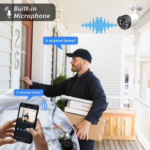Vikylin Smart Security CCTV fotocamera 8Mp Colorvu <span class=keywords><strong>Ip</strong></span> <span class=keywords><strong>Camera</strong></span> da esterno 5MP microfono incorporato H.265 bulbo oculare WizSense telecamera di rete - Product Image 6