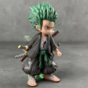 15Cm buena calidad lindo <span class=keywords><strong>Kawai</strong></span> One Pieced Zoro <span class=keywords><strong>Anime</strong></span> dibujos animados modelo juguete <span class=keywords><strong>Anime</strong></span> PVC figura - Product Image 6