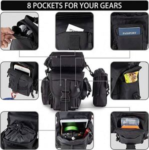 Free Sample Drop Leg Bag with <b>Water</b> <b>Bottle</b> Pouch Fishing Hip Thigh Pack for Men Women casual bag Hiking Cycling Hunting Camping - Product Image 4