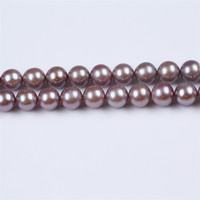Perles naturelles violettes, colorées, pour conception de colliers et de boucles d'oreilles, pierres naturelles, en forme Edison, style Baroque, accessoire pour la fabrication de bijoux, 11-14mm